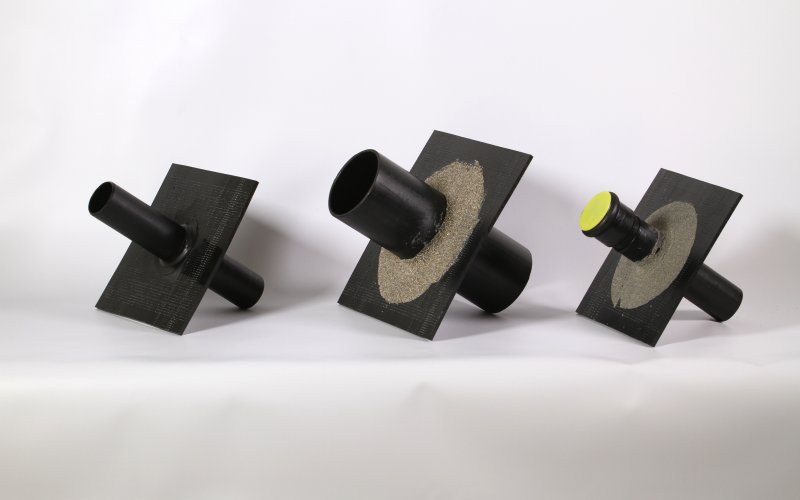 Boden- und Mauerdurchführung